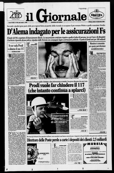 Il giornale : quotidiano del mattino